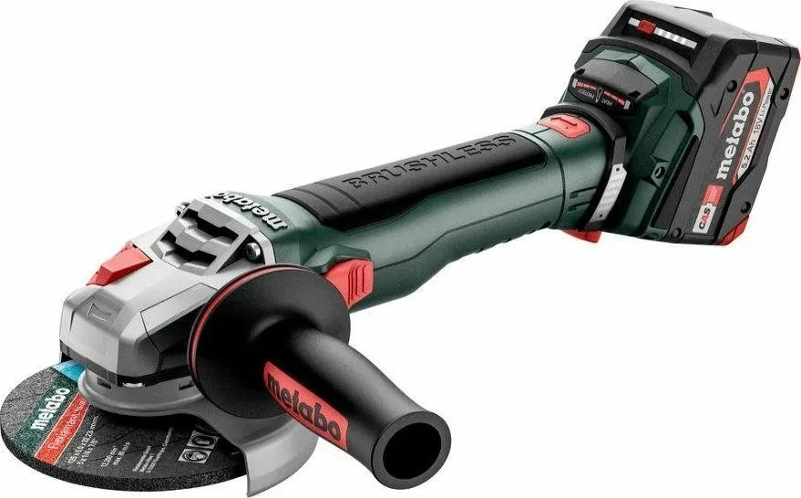 Metabo-Schleifmaschine METABO.WINKELSCHLEIFER WB 18 LT BL 11-125 QUICK 2x5,2Ah METABOX
