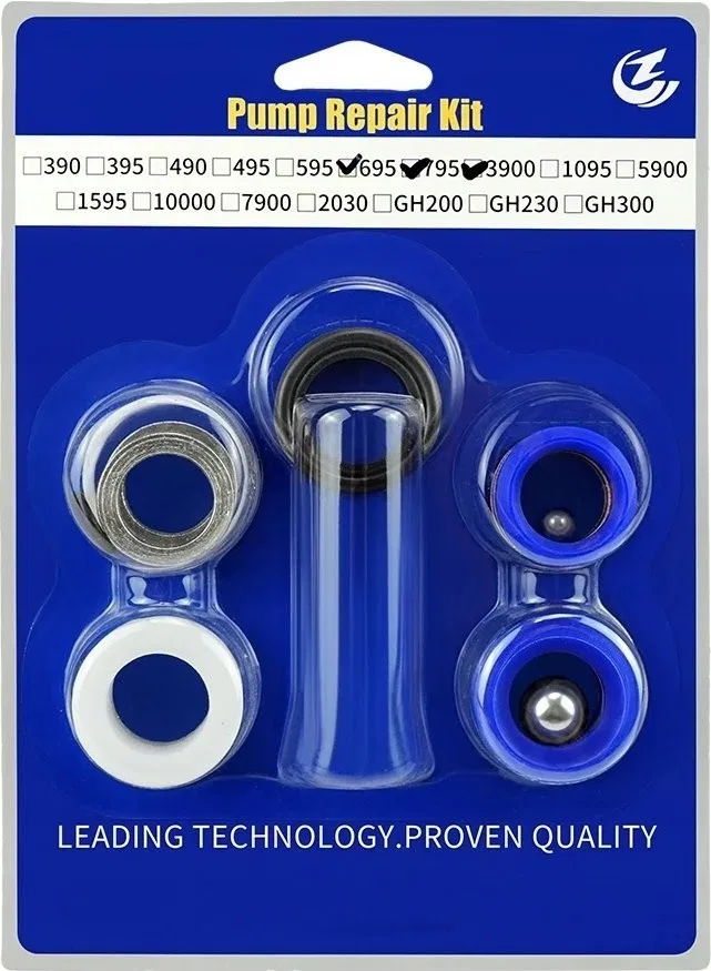 Rosfix REPARATURSATZ FÜR GRACO-PUMPEN ULTRA MAX II 695 795 GMAX ULTIMATE MX 1095 795