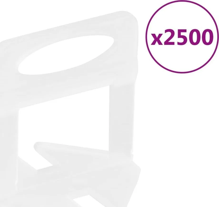 Ausgleichsklammern für Fliesen, 2500 Stück, 1,5 mm
