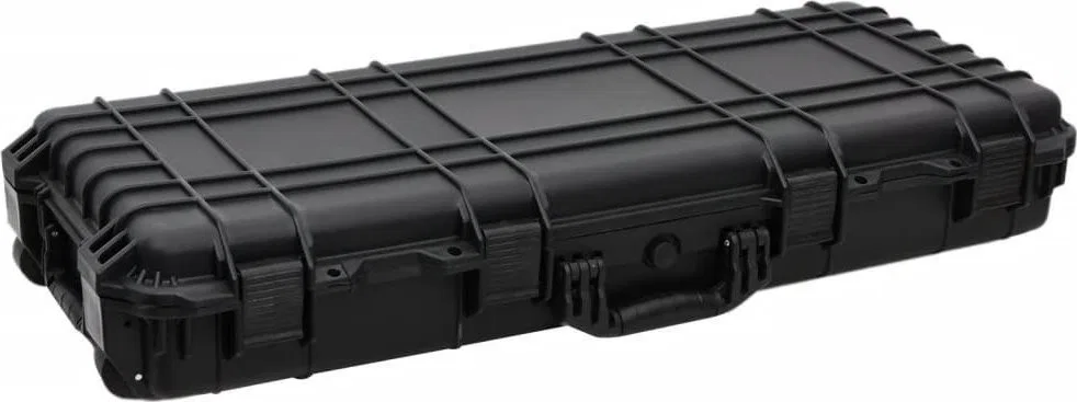 vidaXL Reisekoffer, schwarz, 96 x 42 x 16 cm, PP