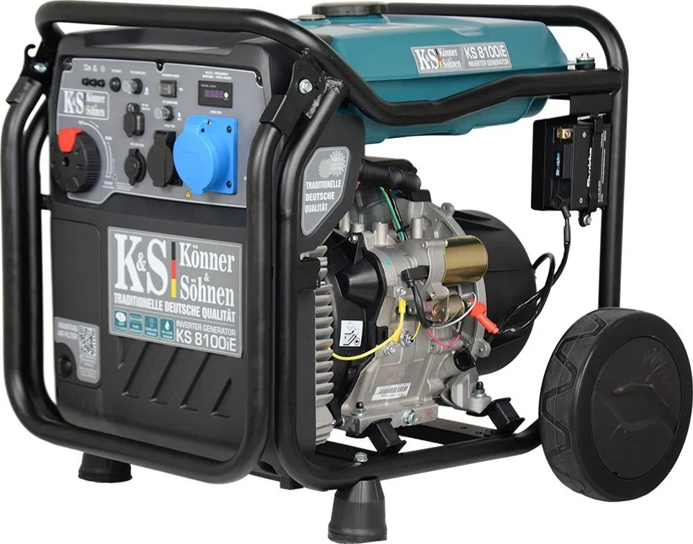 Könner & Söhnen KS8100iEATSR 8000-W-Einphasen-Stromaggregat