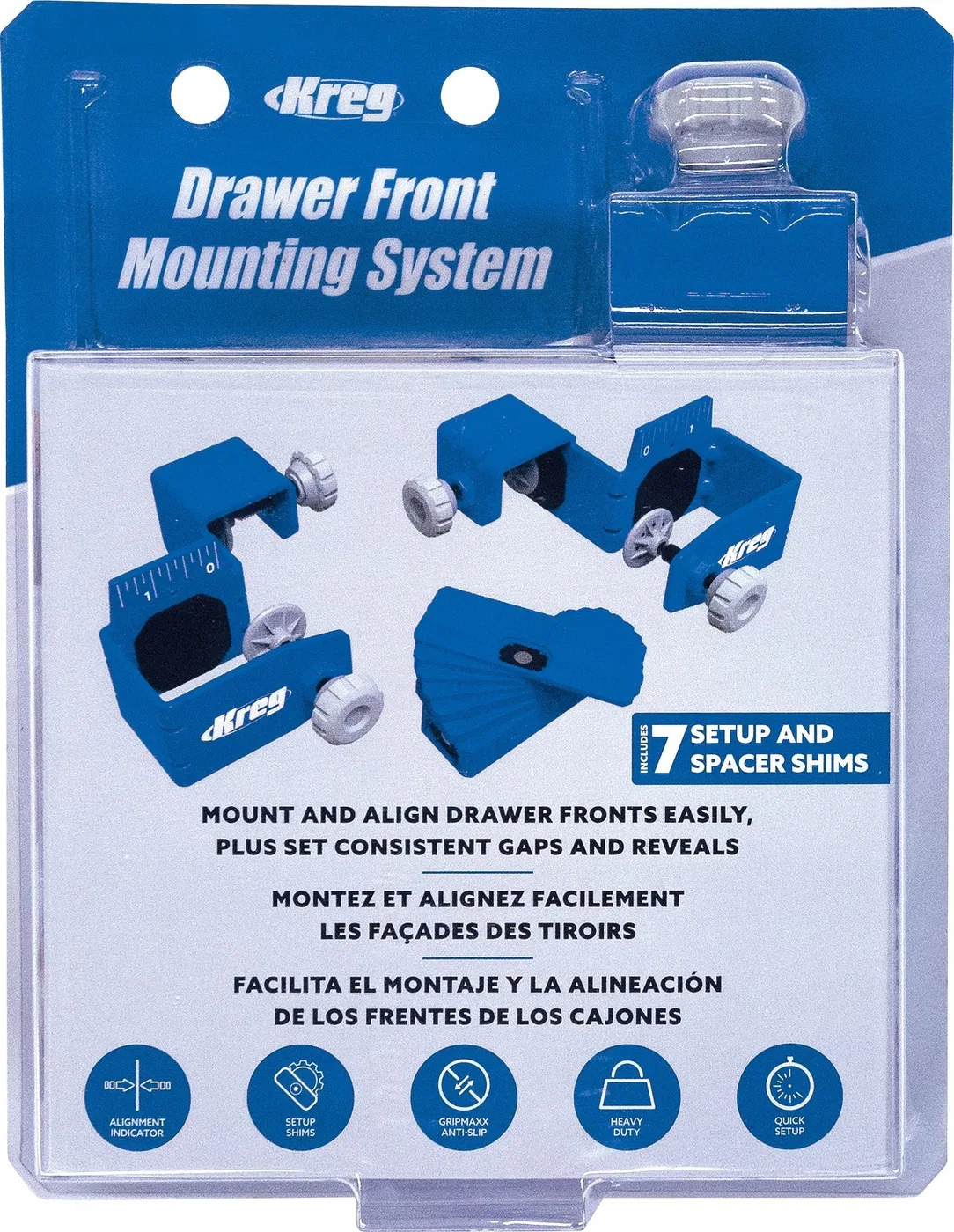 Montagesatz für Frontschublade KREG KCS-DFMT-PRO