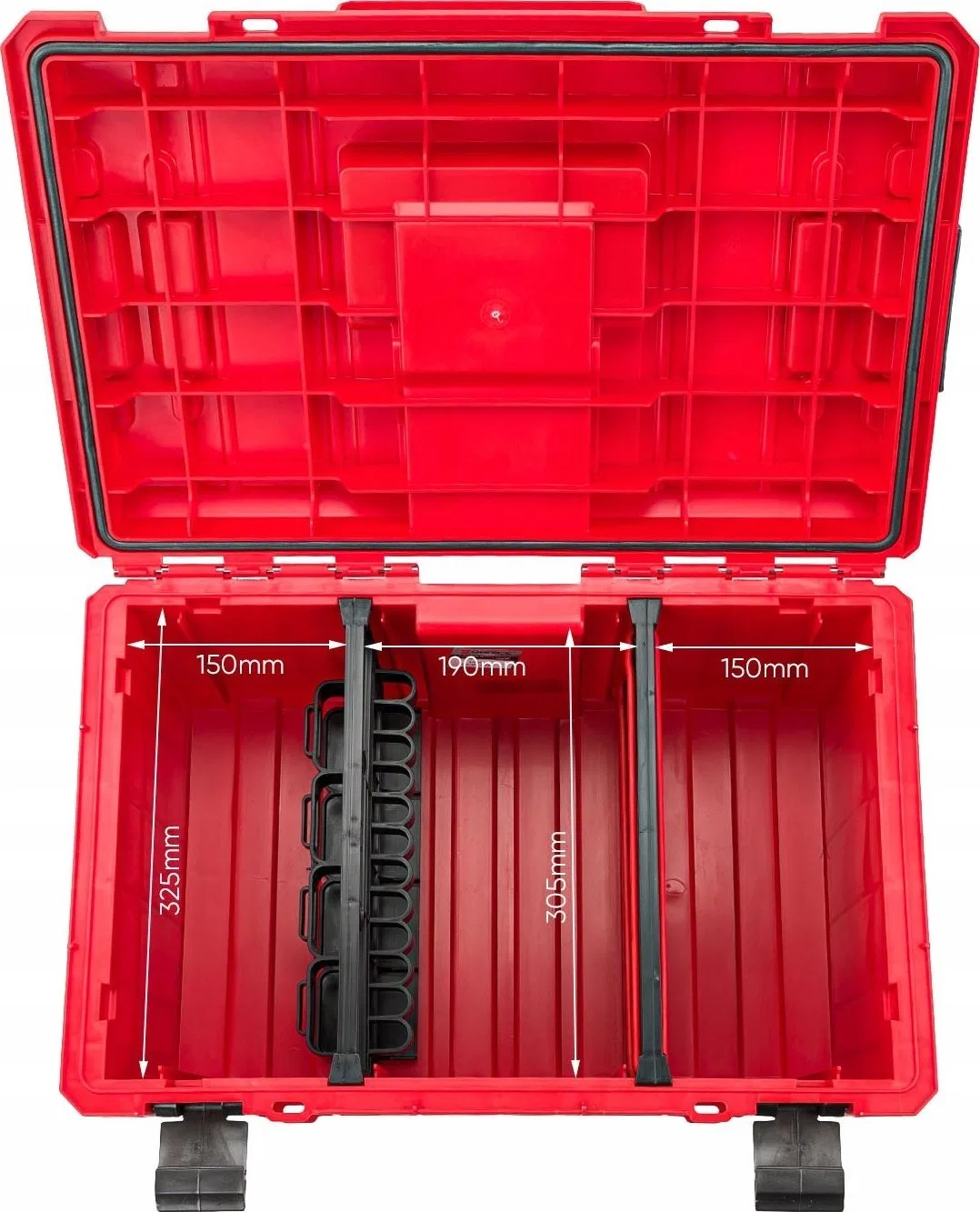 Qbrick QBRICK ONE Werkzeugkasten 350 VARIO 2.0 ROT