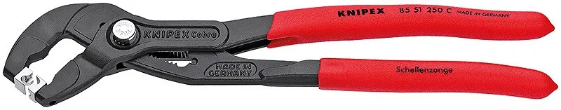 Knipex Verstellzange für Click-Kabelbinder, 250 mm (8551250C)