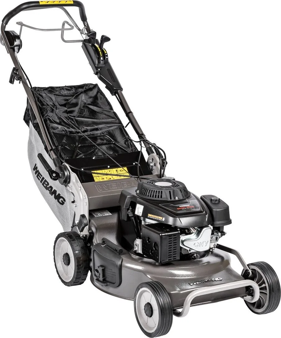Weibang Benzin-Rasenmäher WEIBANG WB537SC V 3IN1 BBC BENZIN-RASENMÄHER MIT KARDANWELLENANTRIEB / KUPPLUNG / PROFESSIONELL
