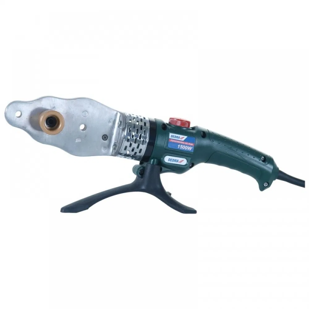 Dedra Kunststoffrohrschweißgerät 1500 W, 16–63 mm, im Koffer (DED7514)