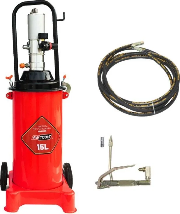 AWTools Druckluft-Fettpresse 15 l (AW10405)