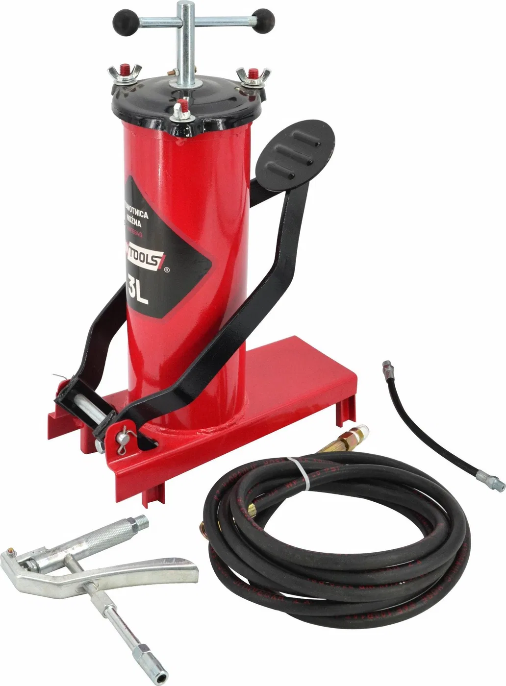 AWTools AW Fußbetätigte Abrollvorrichtung für 3-Liter-Behälter