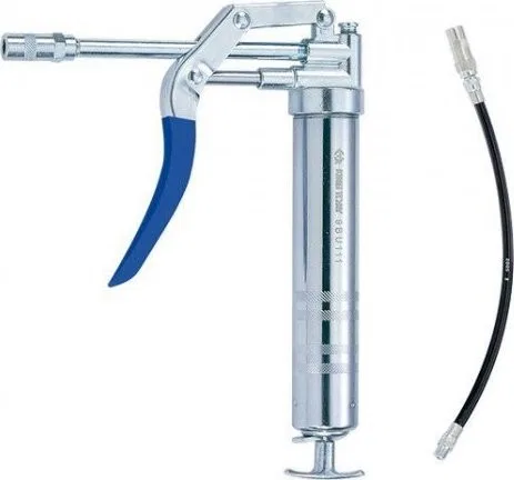King Tony HANDFETTPRESSE 267 MM, FASSUNGSVERMÖGEN 0,12 L + SCHLAUCH 300 MM (1 STÜCK)