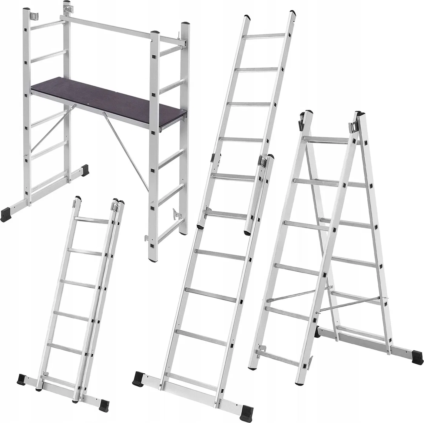 KADAX Aluminium-Leitergerüst 2x6 „BASIC“