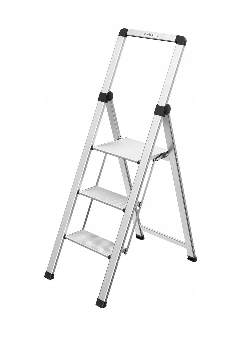 Klappbarer Tritt Selekta DK40 BasicLine / Aluminium / 3 Stufen 4007126017284