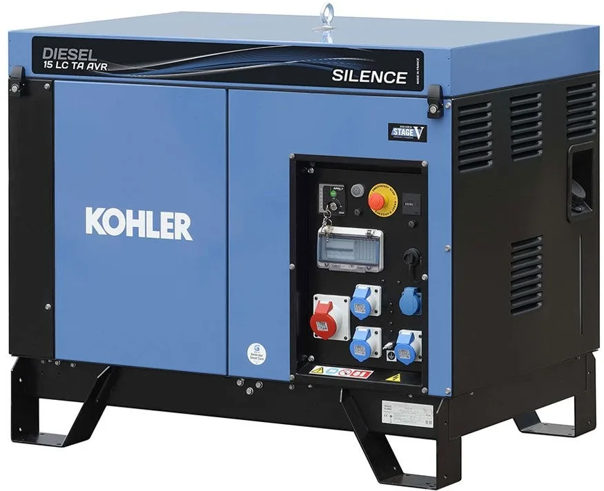 KOHLER Diesel-Stromgenerator 15 LCTA Silence AVRC5