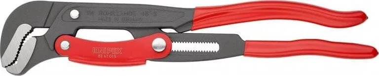 Knipex Verstellbarer Rohrschlüssel mit S-Backen, Länge 420 mm