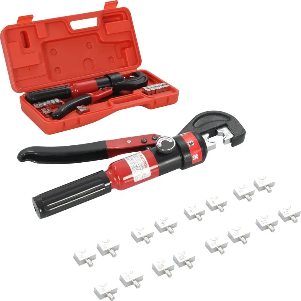 vidaXL Hydraulische Klemmzange, 4–6–8–10–16–25–35–60 mm