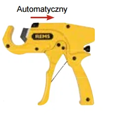 Rems Kunststoffrohrschere ROS P35A mit automatischem Rückzug, 35 mm – 291220