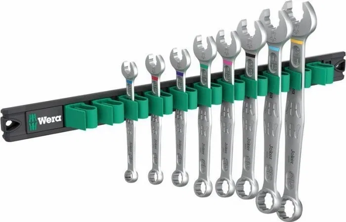 Wera Wera 9642 Magnetstreifen 6003 Joker Imperial 1, 5-teilig, Schraubenschlüssel (Kombinationsschlüsselsatz, imperial)