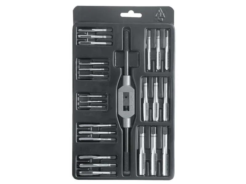Modeco Gewindebohrer-Set mit Drehknopf, 25-teilig (MN-62-308)