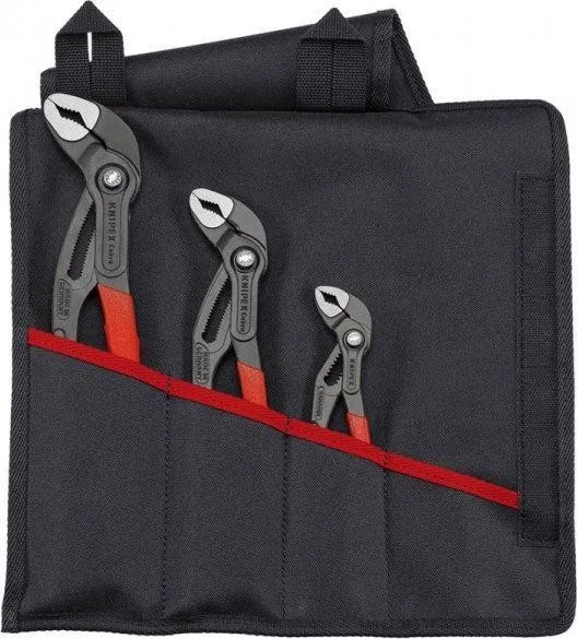 Knipex 3-teiliges Rohrzangenset im Etui 150, 250, 300 mm