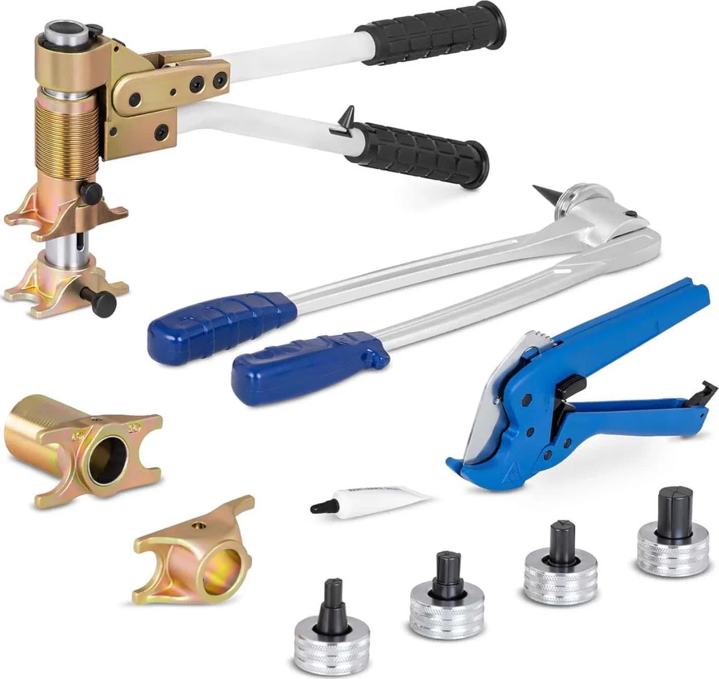 MSW Axialpresse für Verbindungsstücke und Rohre mit einem Durchmesser von 16–32 mm Axialpresse für Verbindungsstücke und Rohre mit einem Durchmesser von 16–32 mm