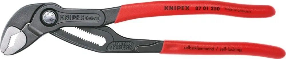 Knipex Profi-Rohrzange, groß, verstellbar, 400 mm, Elektrostahl, Cobra Knipex