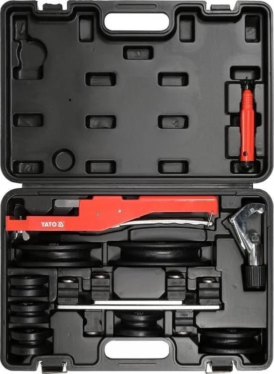 Yato Rohrbiegezange mit Federmechanismus 6–22 mm
