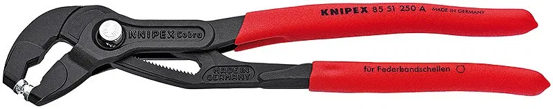 Knipex Verstellzange für Federbandklemmen 250 mm (8551250A)
