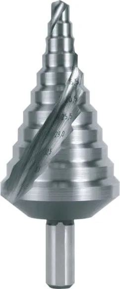 -Stufenbohrer RUKO HSS O 6,5–40,5 mm
