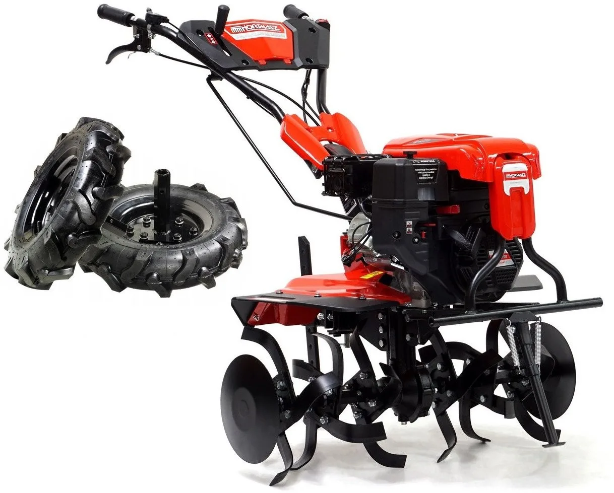 Hortmasz-Motorhacke HGS LX1000 HS212 HORTMASZ, benzinbetrieben + Gummiräder