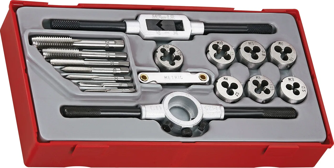 Teng Tools 17-teiliges Gewindebohrer-Set Teng Tools TTTD17 – 69190106