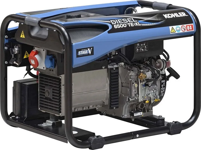 Stromaggregat Electric Generator KOHLER Diesel 6500 TE XL C5
