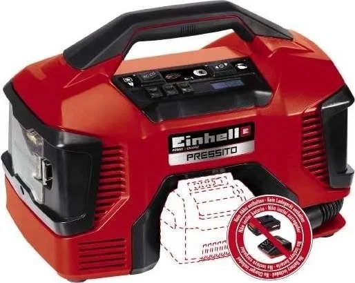 Einhell Power X-Change Pressito 18-V-Autokompressor, 90 W