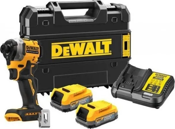 Dewalt Schlagschrauber 18 V, 2 x 1,7 Ah POWERSTACK (DCF850E2T-QW)
