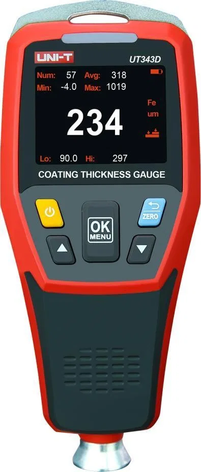 Uni-T Lackdickenmessgerät Uni-T UT343D