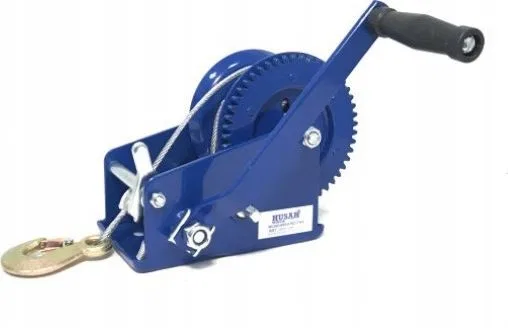 Husar Handkurbel-Seilwinde BST R 3500 LBS (1578 kg, 10 m)