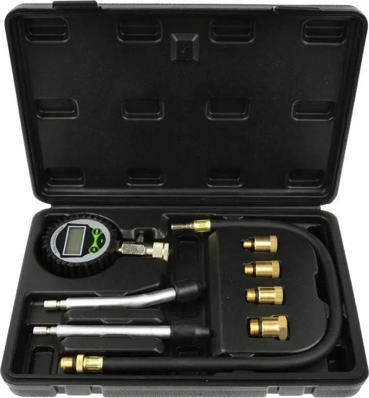 Geko TESTER ZUR MESSUNG DES KOMPRESSIONSDRUCKS IN BENZINMOTOREN NR. 6 LCD (20) G02509 GEKO