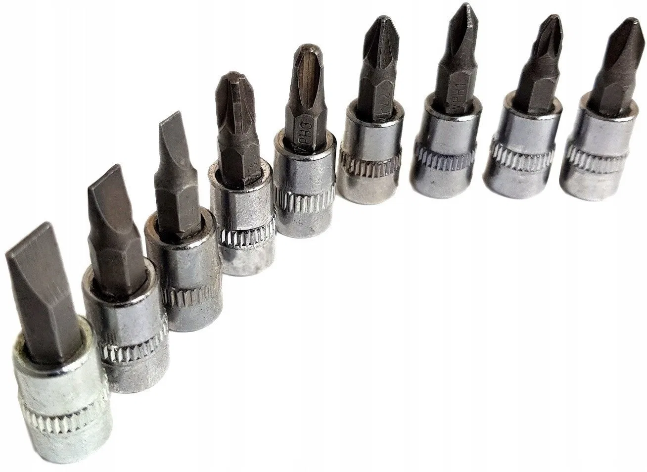 Steckschlüsselsatz mit 1/4"-Vierkantschaft von Teng Tools TJ1420