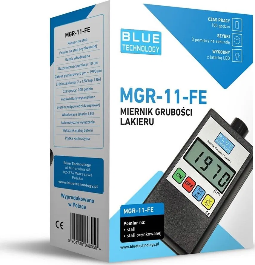 Lackdickenmessgerät MGR-11-FE