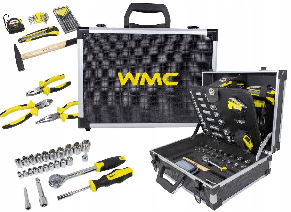 Werkzeugkoffer, 91-teiliges Schraubenschlüssel-Set