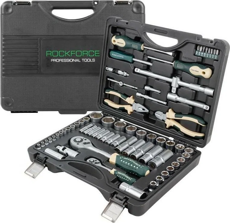 Rockforce-Werkzeugsatz SCHRAUBENSCHLÜSSEL-SATZ  69-teilig 1/2" 1/4" RF-4603-5