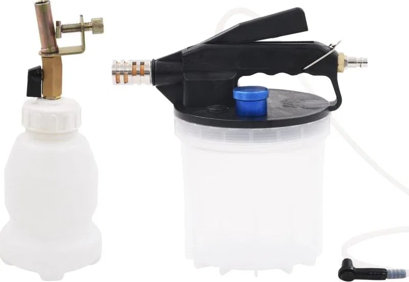 vidaXL Bremsenentlüftungspumpe mit Füllflasche, 2 l
