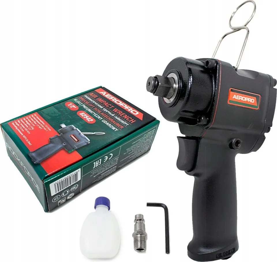 Rockforce Schlagschrauber – DRUCKLUFT-SCHLAGSCHRAUBER 600 Nm 1/2" COMPACT