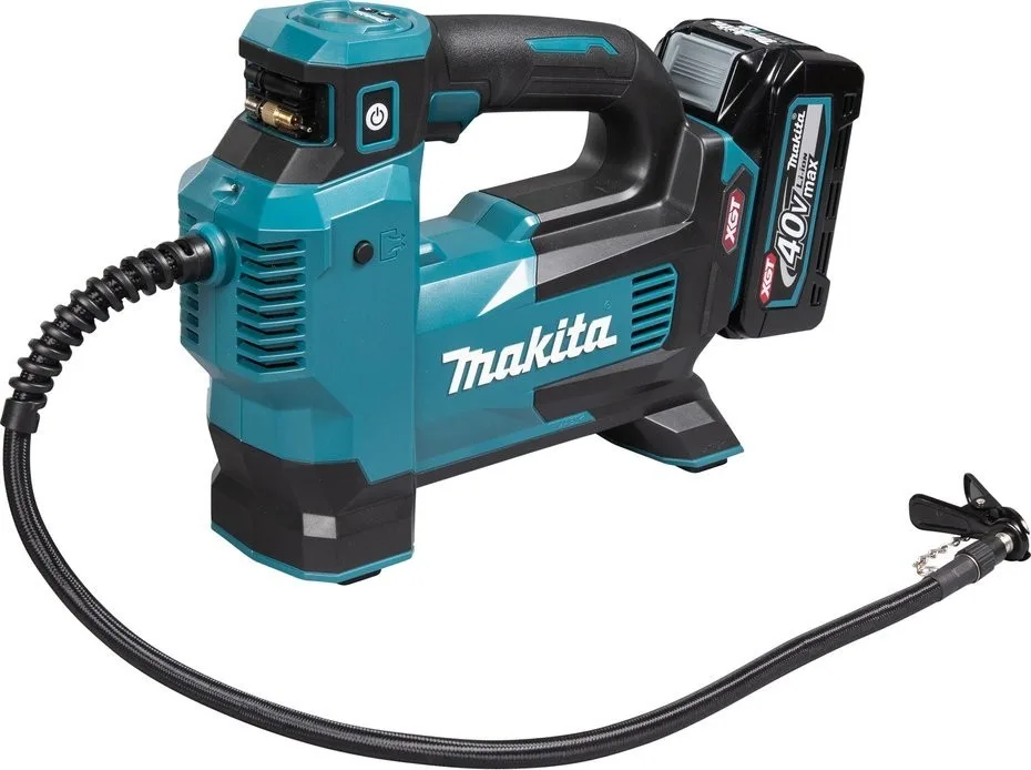 Makita-Autokompressor Makita Akku-Kompressor MP001GZ XGT, 40 Volt, Luftpumpe (blau/schwarz, ohne Akku und Ladegerät)