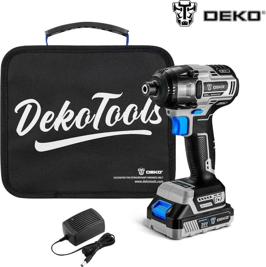 Deko-Schlagschrauber DKID20BL01-B 20 V 1/2"