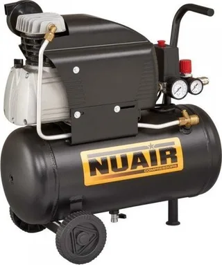 Nuair-Autokompressor, ÖLGEÖLTER KOMPRESSOR 24 L, 8 BAR, 2 PS (1 STÜCK)