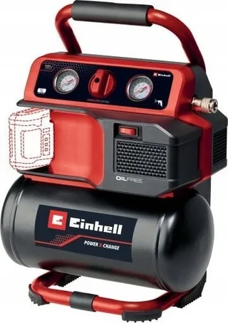Einhell 4020410 TE-AC 18/75 Li OF-Solo Autokompressor – ölfreier Akku-Kompressor