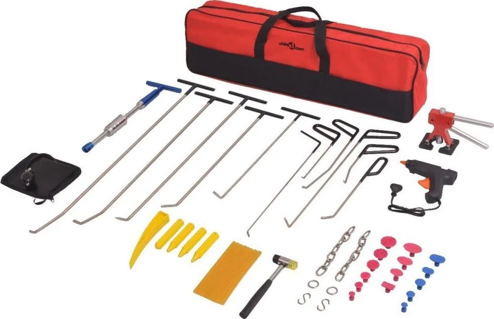 vidaXL 50-teiliges Set zum Ausbeulen von Dellen, Edelstahl (210399)