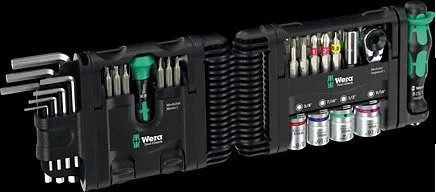 Wera 05049025001 Schlüssel- und Werkzeugsatz, 50-teilig