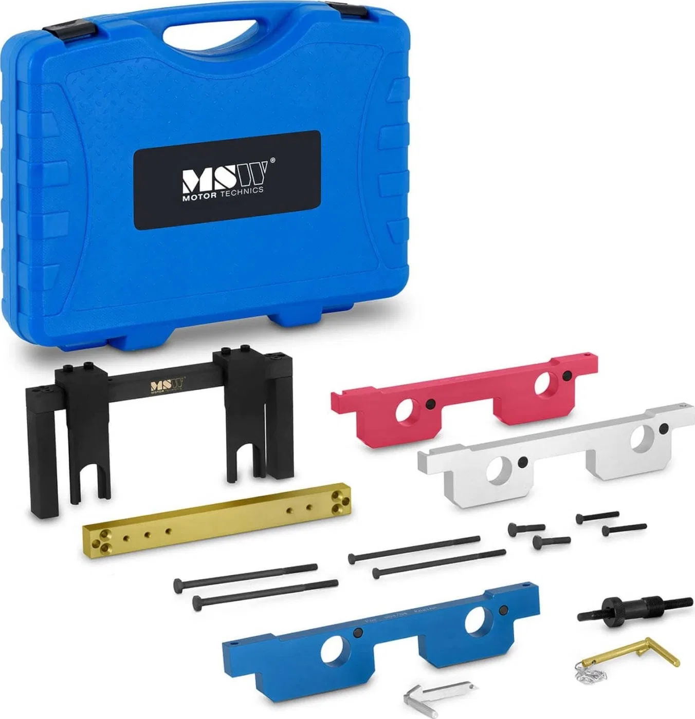 MSW Nockenwellenarretierung für BMW-Motoren N51, N52, N53, N54, N55 – Set Nockenwellenarretierung für BMW-Motoren N51, N52, N53, N54, N55 – Set