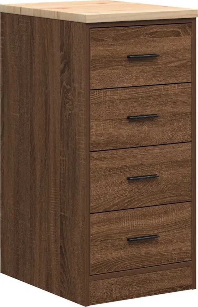 Garagenschrank, Eiche braun, 40 x 51 x 85 cm