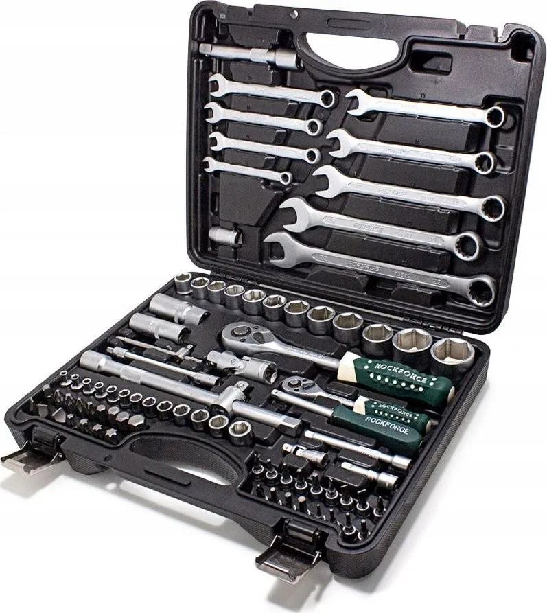 Werkzeugsatz ROCKFORCE SET OF KEYS, 82-teilig.... 1/2" 1/4" RF-4821-5
